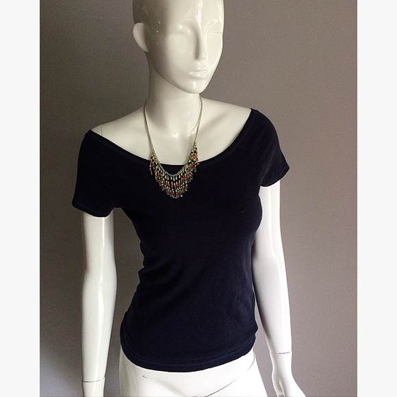 $5 ONE DAY SALE mix&match Hollister navy tee XS!