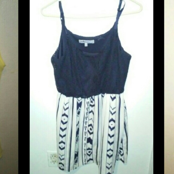Navy Blue Dress - Picture 1 of 3