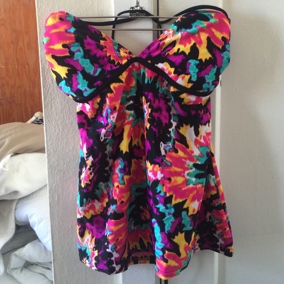 Two piece bathing suit!
