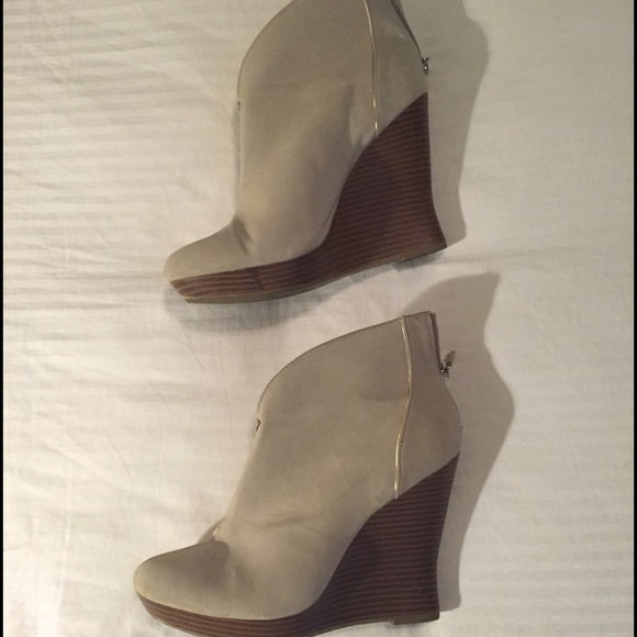 Wedge booties