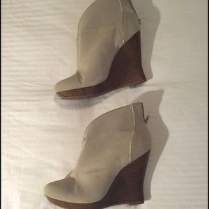 Wedge booties