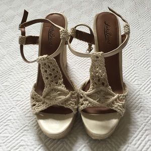 Lucky Brand wedges. Size 7.5