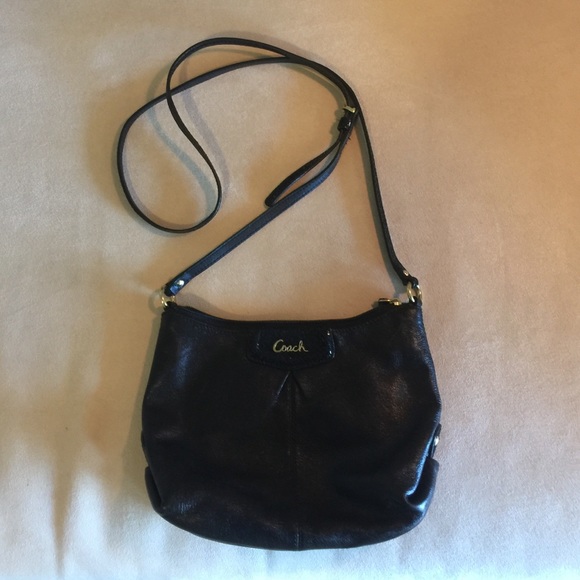 Black coach cross body.