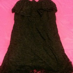 Lace mini dress