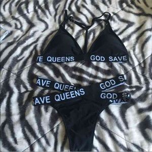 God save queens bikini