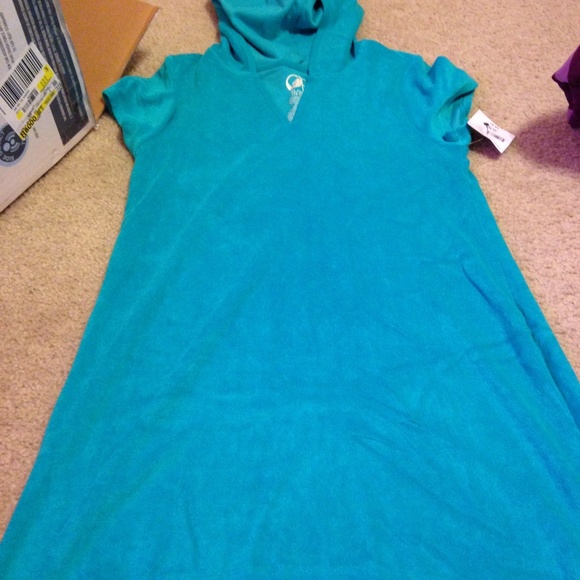 Girls OP nwt bathing suit cover XL 14/16