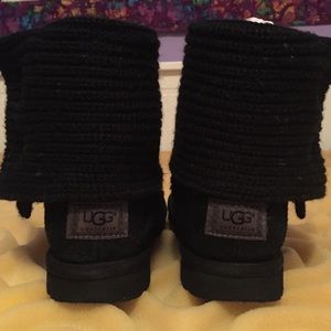 UGG Shoes - Black Knit Uggs UGG Shoes - Black Knit Uggs
