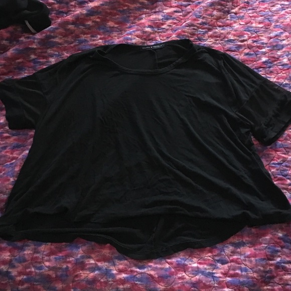 ON HOLD Mesh Sleeve Crop Top