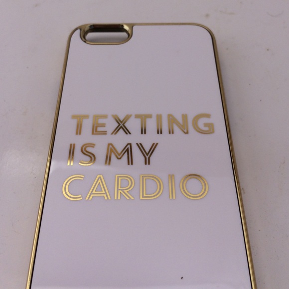 "Texting is my Cardio" iPhone 6 case - Picture 2 of 4