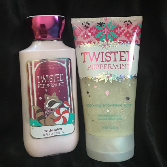 Bath&Body Works Lotion & Scrub!💗