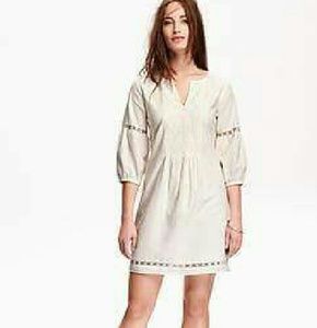 Old Navy Embroidered Boho Shift Dress Nwot Small