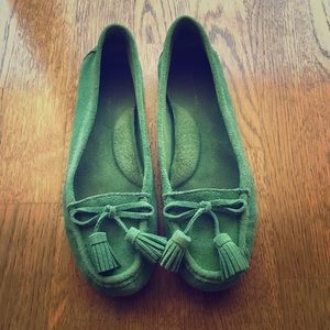 Emerald Green Loafers