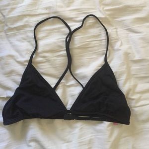 Victoria's Secret black bikini top