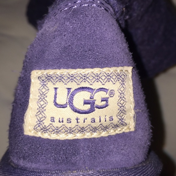 Purple/Blue Knit Uggs - Picture 2 of 4