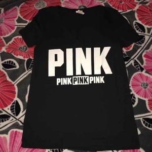 PINK v neck
