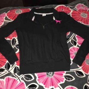 PINK half zip jacket