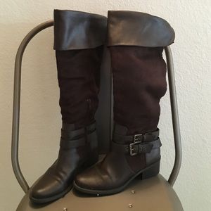 Style & Co. Tall Moto boots