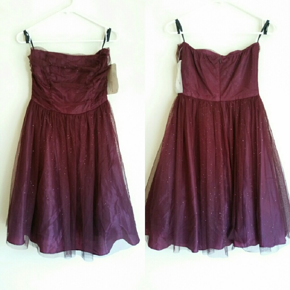 Strapless Ruffle Dress - Picture 2 of 4