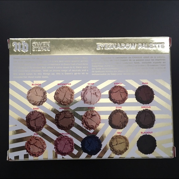 🎉HP🎉❗️LAST ONE❗️Urban Decay Gwyn Stefani Palette - Picture 3 of 3