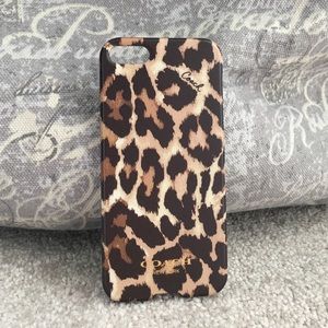 Coach iPhone 5/5s Leopard Print Case