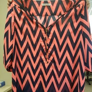 Chevron blouse
