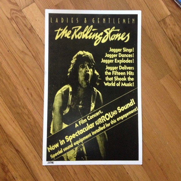 rolling stones poster