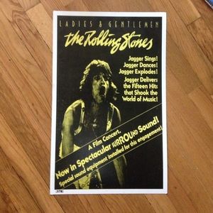 rolling stones poster
