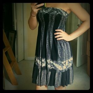 Lush strapless dress