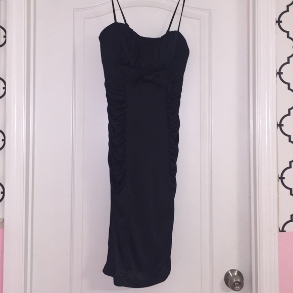 Black formal dress