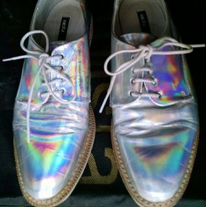 Miista iridescent shoes