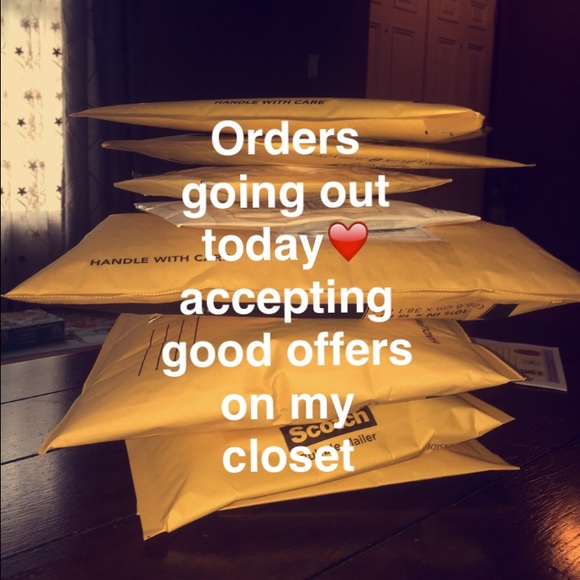 CHECK OUT MY CLOSET:) I ship within 1-2 days!!!