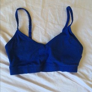 royal blue bralette