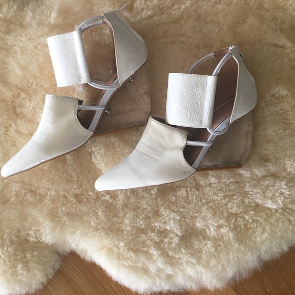 Jeffrey Campbell With Clear Wedge