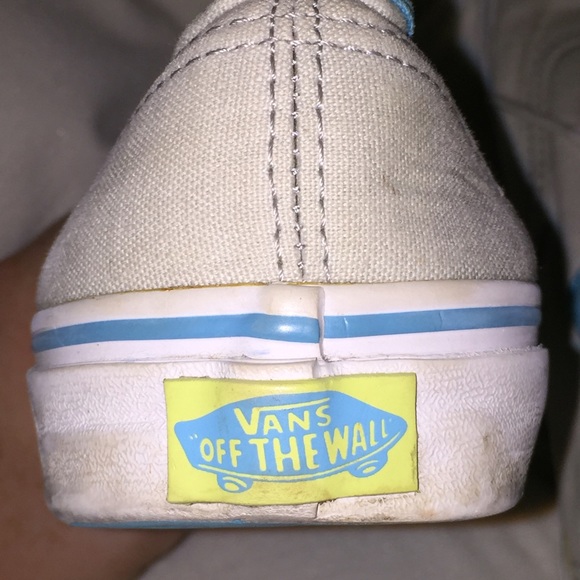 Light Gray Vans - Picture 3 of 4