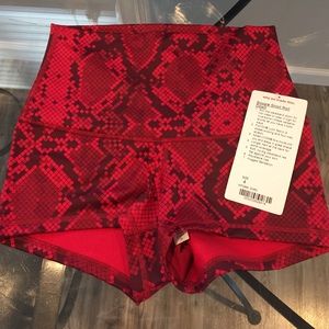 NEVER WORN Lululemon shorts