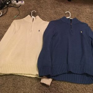 2 Sweater Polo jackets!