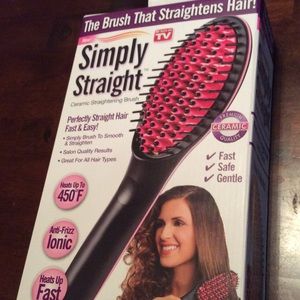 Simply straight ceramic straightening brush