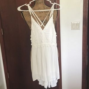 White romper