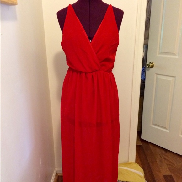 Red dress