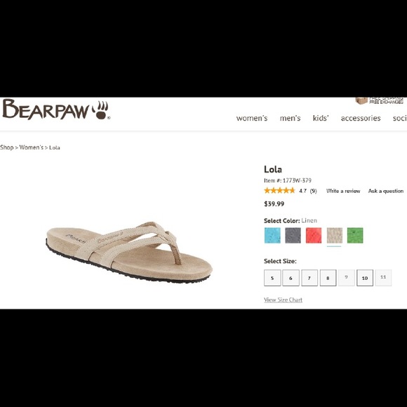 Bearpaw Sandals