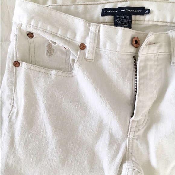 Ralph Lauren White Jeans - Picture 3 of 5