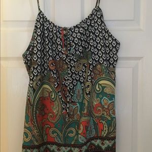 Multi color summer tank