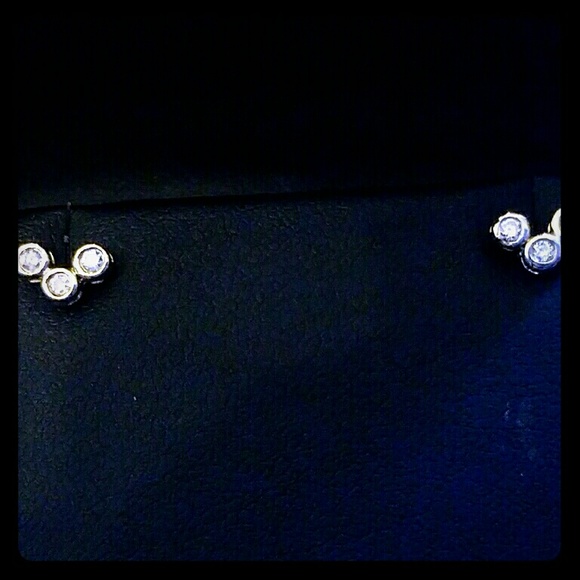 Diamond Triplet-Stud Earrings