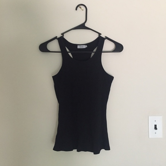 Black Tight Tank Top