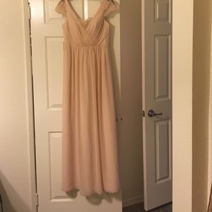 Blush Bridesmaid dress