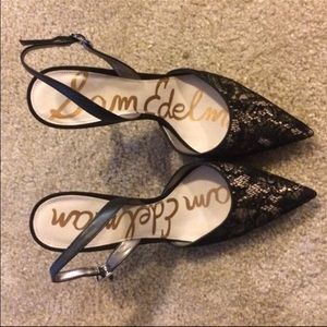 Sam Edelman slingback shoes