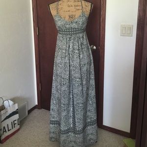 Patterned maxi dress