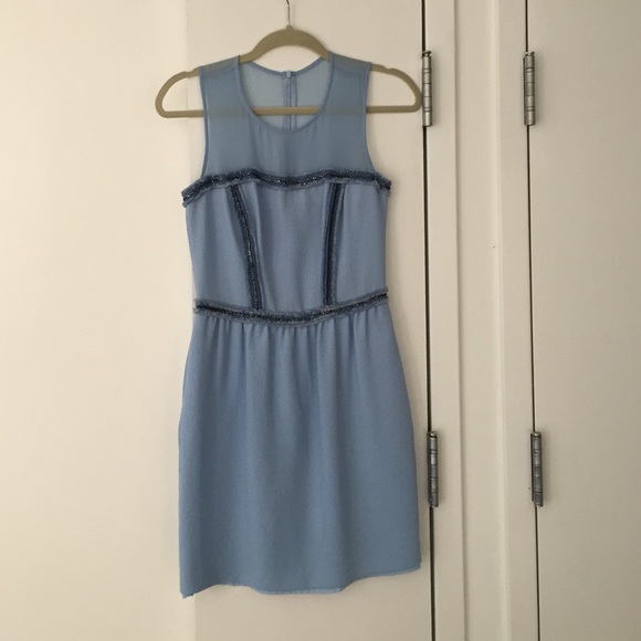 Sandro Dresses & Skirts - Sandro baby blue dress