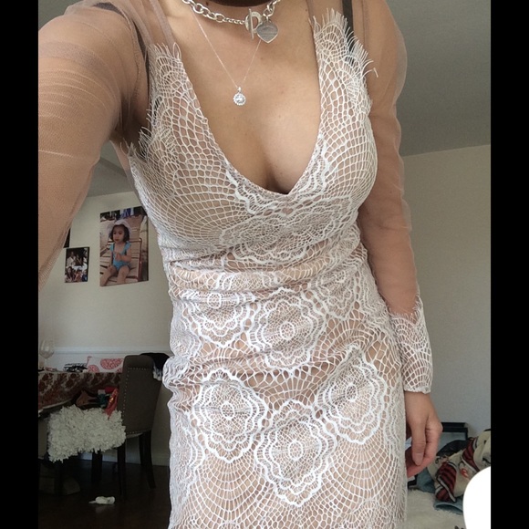 Luxxell dress nude small no brand