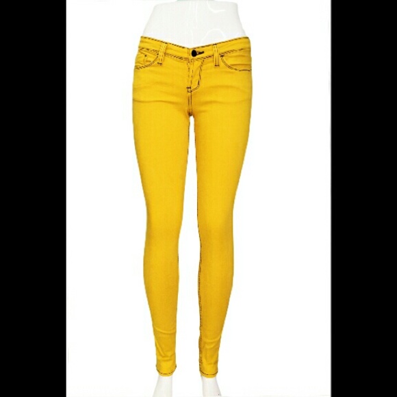 Black stitch skinny jeans - Picture 1 of 2